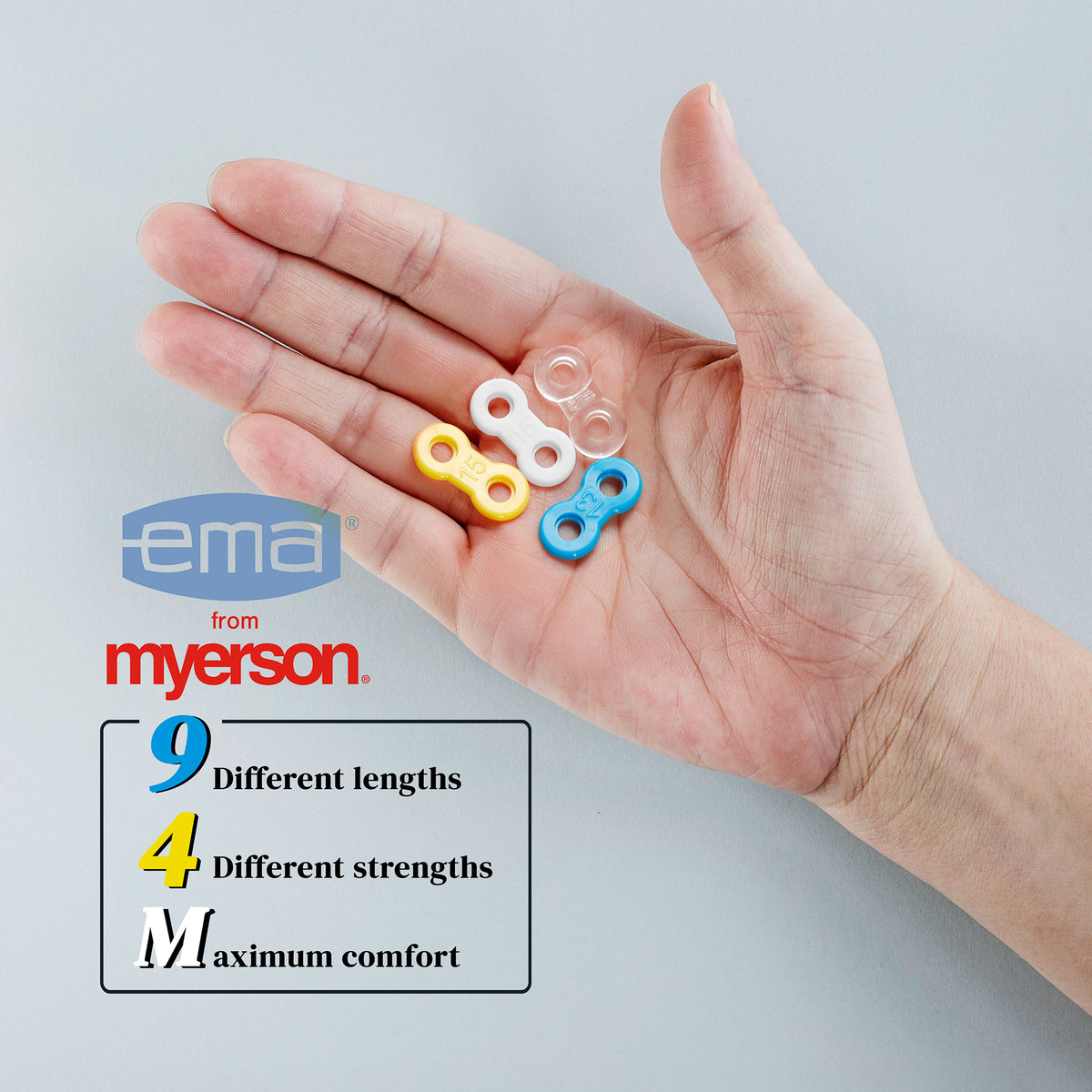 Myerson EMA Replacement Straps (25 Pack)