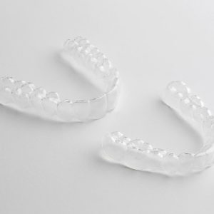 Clear Retainer In White Background