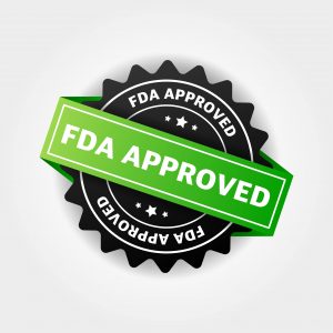 materials and products approved by FDA