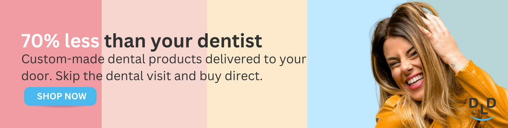 DLD Call to action urging readers to shop for dentures